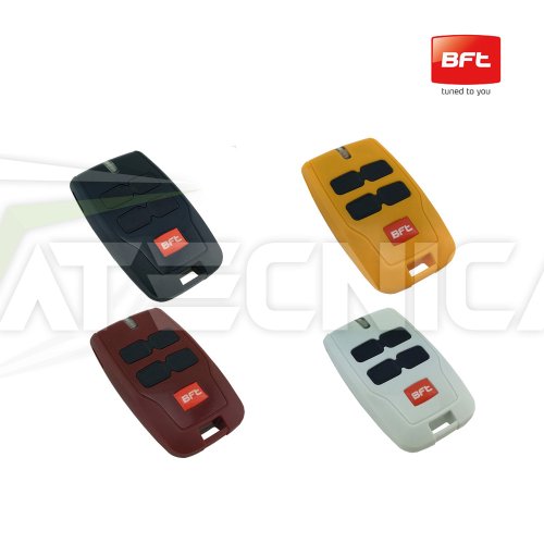 Pack de 4 émetteurs télécommandés BFT MITTO B RCB04 R6 RAINBOW N999629