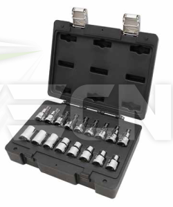 BETA 021170500 - CP17 Boîte à outils vide en acier inoxydable et en matière  plastique avec plateau amovible
