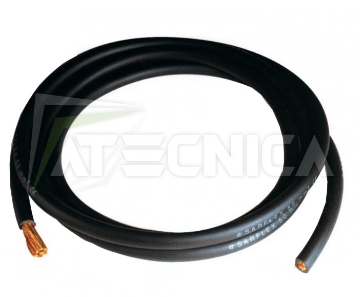 Câble unipolaire 25 mm extra-flexible et souple en cuivre couvert en PVC  pour le soudage