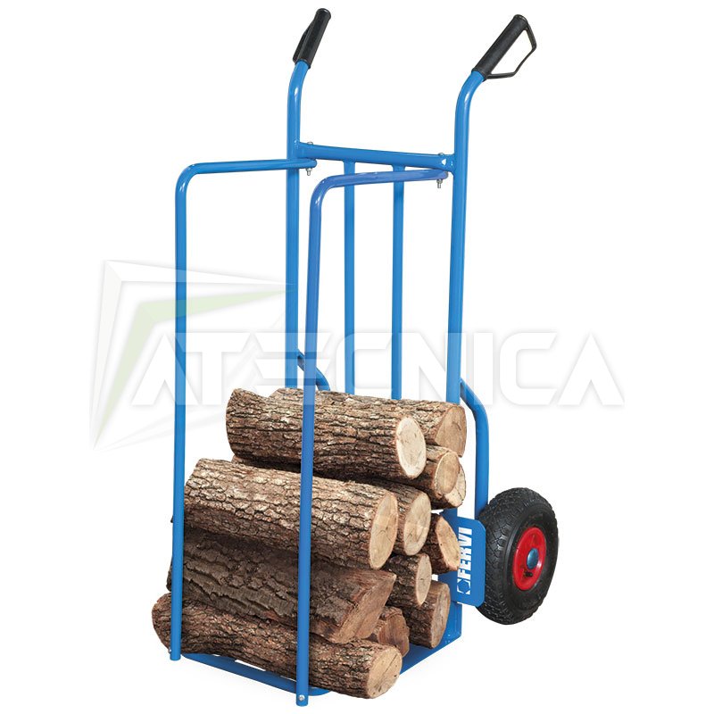 Chariot pour transport du bois Capucine noir - Devaux