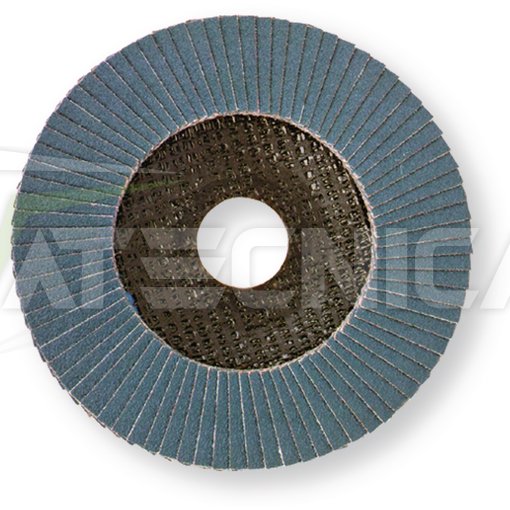 Lot de 5 disques lamelles bombés zirconium D. 115 x Al. 22,23 x Gr