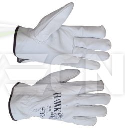 Gants antichaleur en croute Lion avec doublure et couture Kevlar