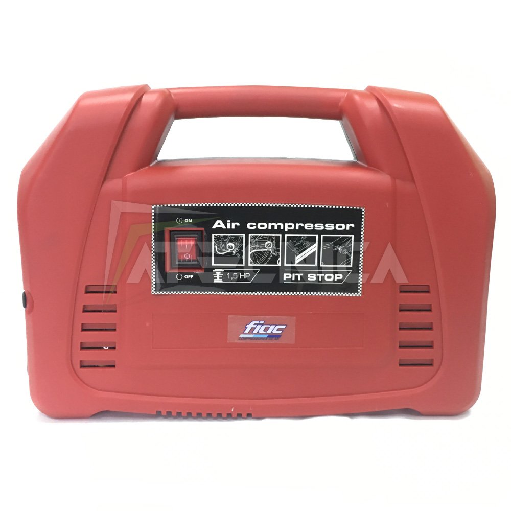 Compresseur d'air portable en malette FIAC PIT STOP 1,5HP + 11 accessoires