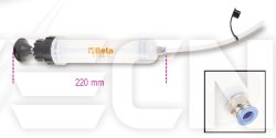 Seringue à huile de 1500 ml Beta 1756D en polypropylène